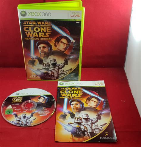Star Wars The Clone Wars Republic Heroes Microsoft Xbox 360 Game
