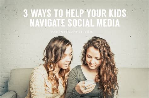 3 Ways To Help Your Children Navigate Social Media The Parents