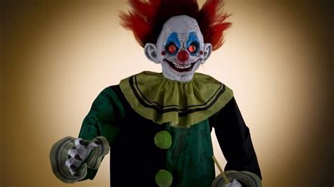 Lowes Halloween Animated Scary Clown Youtube