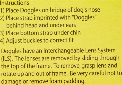 Doggles Ils Dog Goggles Chrome X Small