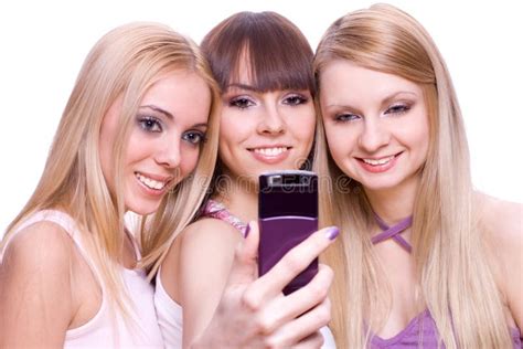 Three Girls Together Stock Image Image Of Energy Happiness 8285403