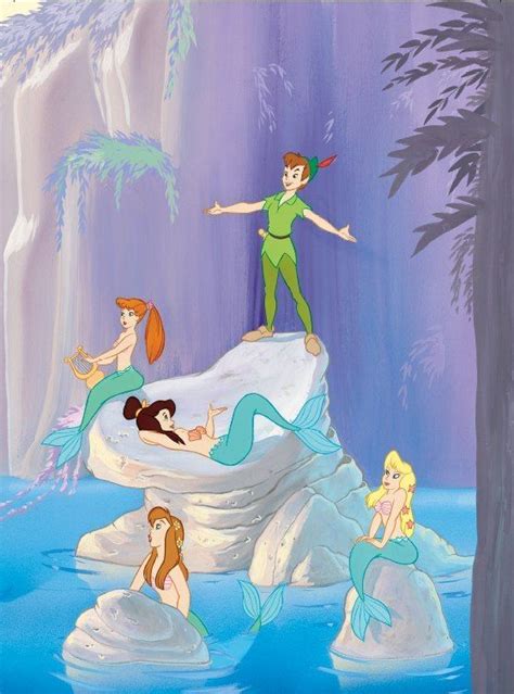 Siren Song Mermaid Disney Peter Pan Mermaids Disney Art