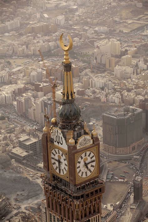 Makkah Royal Clock Tower The Skyscraper Center Mosque Architecture