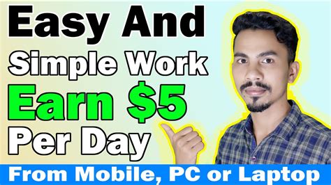 Easy And Simple Work Earn Money Online Work From Home Jobs Part