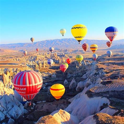 Hot Air Ballooning Cappadocia Turkey Favorite Places Cappadocia