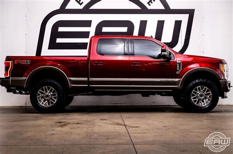 2019 Ford Super Duty F 250 Srw 4wd Crew Cab King Ranch 40593 Miles Red