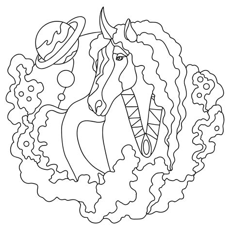 Sad Unicorn Unicorns Coloring Pages For Adults Online And Printable