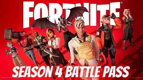 Fortnite Season 4 Battle Pass Trailer Oficial Youtube