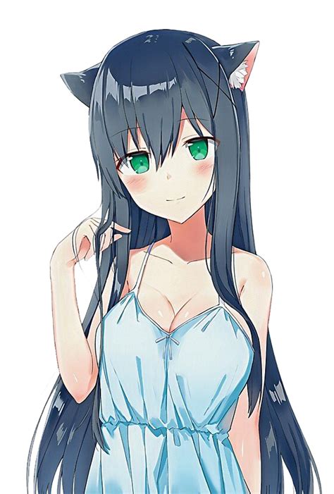 Cat Anime Girl Png Free Image Png All Png All