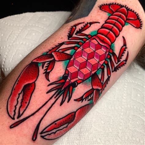 Share 63 Traditional Lobster Tattoo Latest Ineteachers