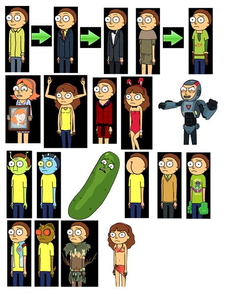 Pocket Mortys By Jasonw129 On Deviantart