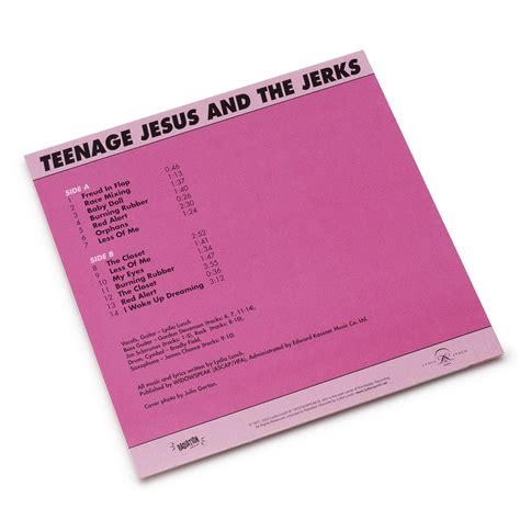 Teenage Jesus And The Jerks Teenage Jesus And The Jerks Vinyl Lp