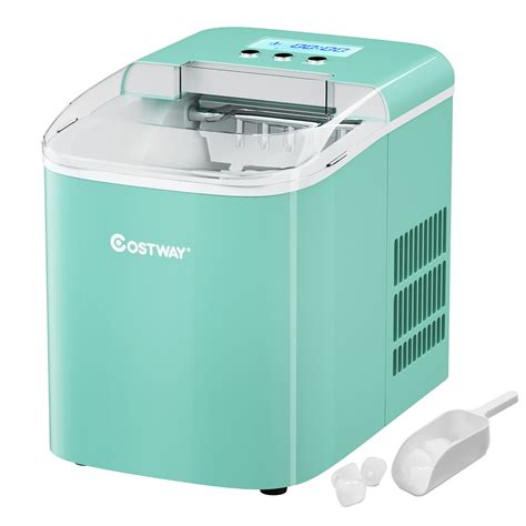 Costway Portable Ice Maker Machine Countertop 26lbs24h Lcd Display W