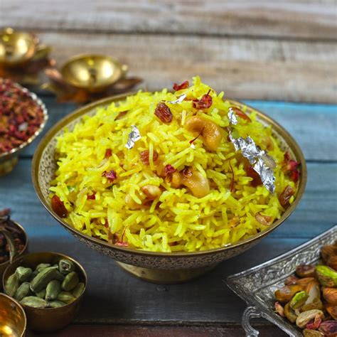 Meethe Chawal Zarda Recipe Fun Food Frolic