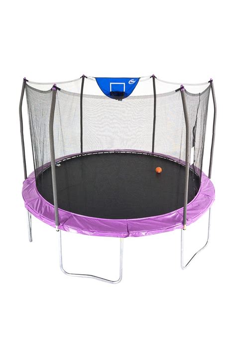 Skywalker Trampolines Jump N Dunk Trampoline With Enclosure Net 8ft