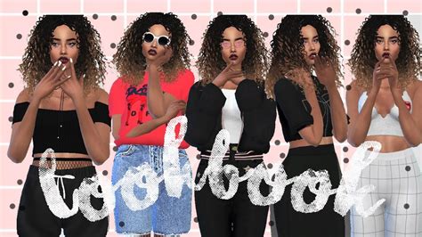 The Sims 4 Urban Lookbook Create A Sim ☼ Youtube