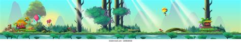 Jungle Game Scenes Stock Illustration 1008038500 Shutterstock