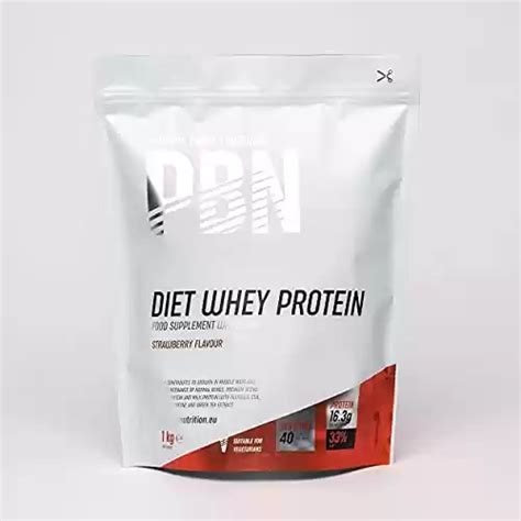 PBN Premium Body Nutrition Paquete de proteína de suero de leche light kg sabor Fresa