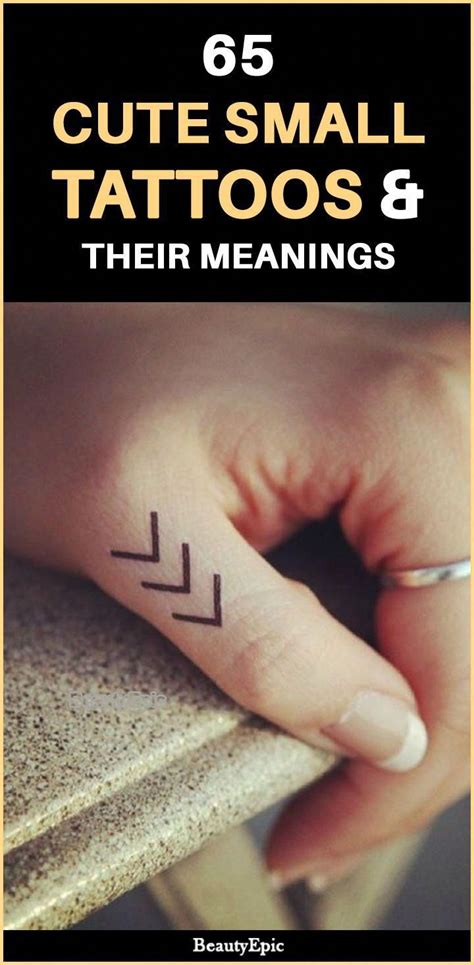 Small Tattoos With Meaning A Guide For 2023