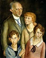 Otto Dix "Family Portrait (Glaser Family)", 1925 | Ideas para retrato ...