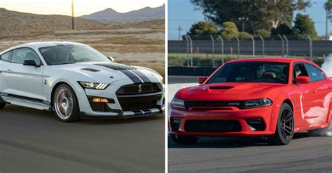8 Reasons Why The Dodge Charger Hellcat Is Better Than The Ford Mustang