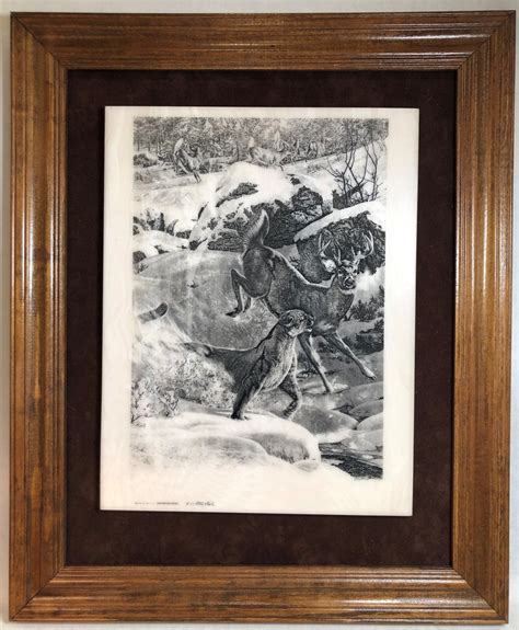 Bill Oneill Etching On Marble Art Vintage 1978 Etsy