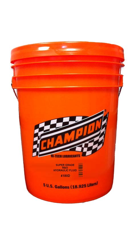 Champion Super Grade AW R&O Hydraulic Fluids - Champion Brands