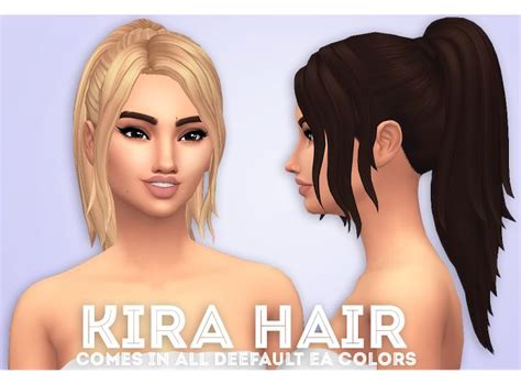 14 Best Sims 4 Maxis Match Cc Hairs Images On Pinterest