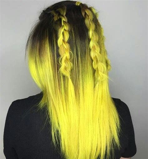 Colored Hair Blog Yellow Hair Color Yellow Hair Dye Hair Styles