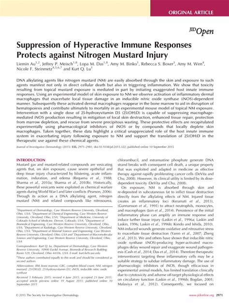 Pdf Suppression Of Hyperactive Immune Responses Protects Against