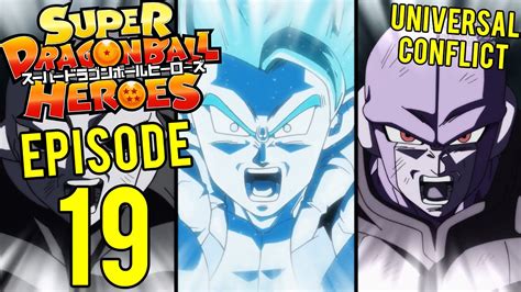 The first opening theme song for episodes 1 to 76 is chōzetsu dynamic! (超絶☆ダイナミック！ Super Dragon Ball Heroes Episode 19 English Sub - FULL EPISODE - Super Dragon Ball