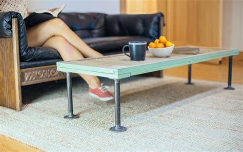 Diy Industrial Coffee Table How To Make An Industrial Coffee Table