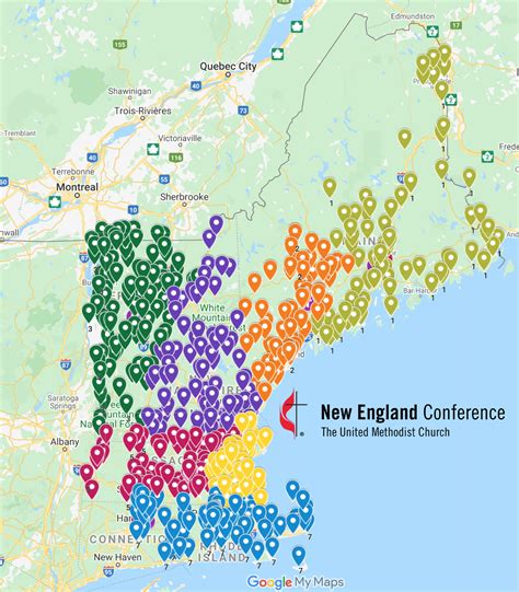 New England Conference District Pages