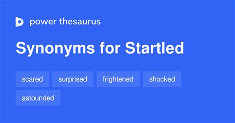 Startled Synonyms 1 010 Words And Phrases For Startled