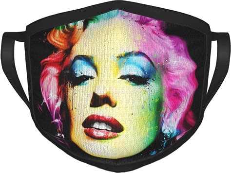 Unisex Marilyn Monroe Custom Rave Bandana Neck Gaiter Tube Headwear