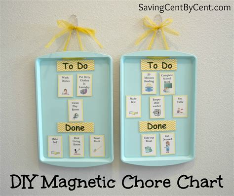 Diy Chore Chart For Adults Diy Chore And Task Chart Suburban Wife