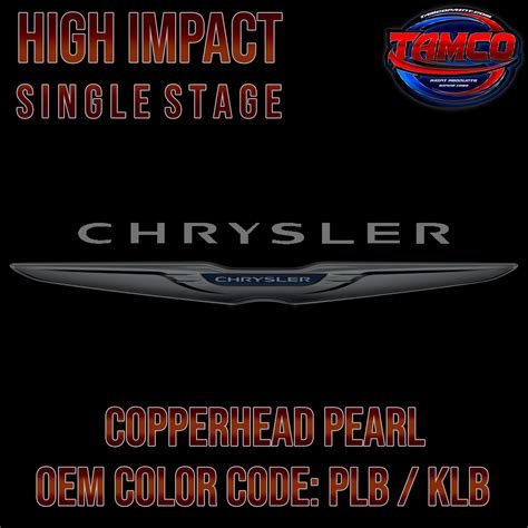 Chrysler Copperhead Pearl Plb Klb 2012 2018 Oem High Impact Si