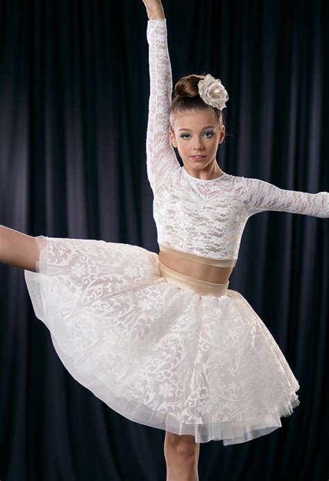 Weissman Sequin Lace Crop Top Ballerina Skirt Contemporary Dance