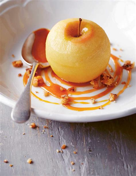 Poached Apples Recipe With Toffee Sauce Want A Quick Yet Impressive Autumn Dessert Recipe Check