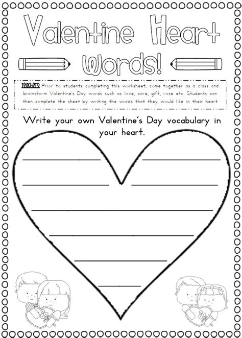 Free Printable Valentine Worksheets Printable Word Searches