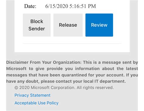 Customization Of Office 365 Quarantine Notification Inspired It