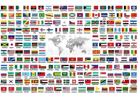Bandeiras Do Mundo Fazemos Todos Os Países Tam 6 X 10 Cm R 8 00 Free