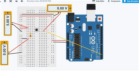 Arduino Uno Understanding Flow Of Current With Pull Up And Pull Down