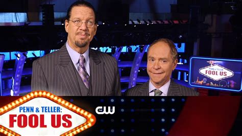 Penn And Teller Fool Us The Thrill Of Being Fooled The Cw Youtube