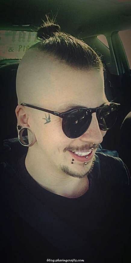 Terrific Piercing Males Facial 50 Tremendous Concepts Face Tattoos