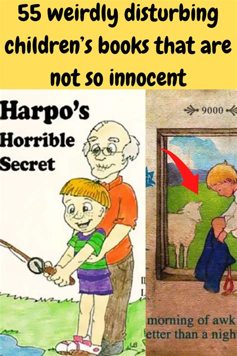 55 Weirdly Disturbing Childrens Books That Are Not So Innocent Books