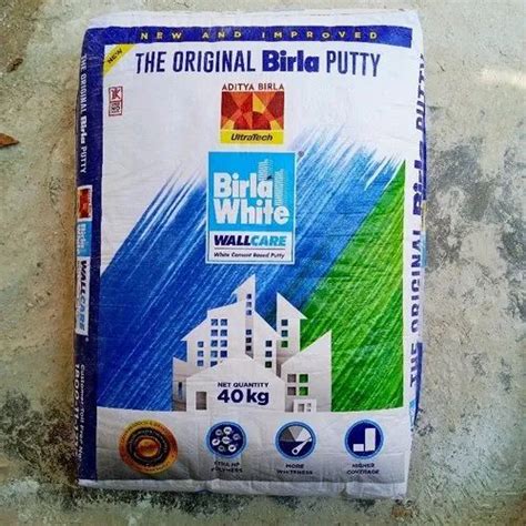 Birla White Wall Care Putty 40 Kg At Best Price In Surat By Sun