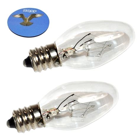 Hqrp 2 Pack 15w 120v Light Bulbs For Dawhud Direct Plug In Fragrance