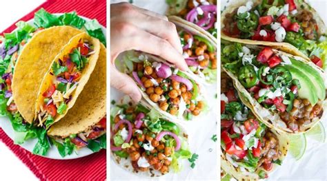 9 Healthy Vegetarian Taco Recipes Peas And Crayons