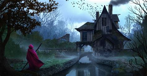 The Witchs House By E Mendoza On Deviantart Witch House Fantasy Art